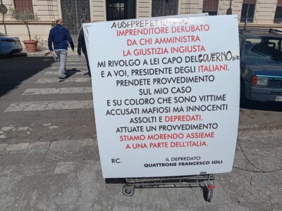 Protesta Quattrone