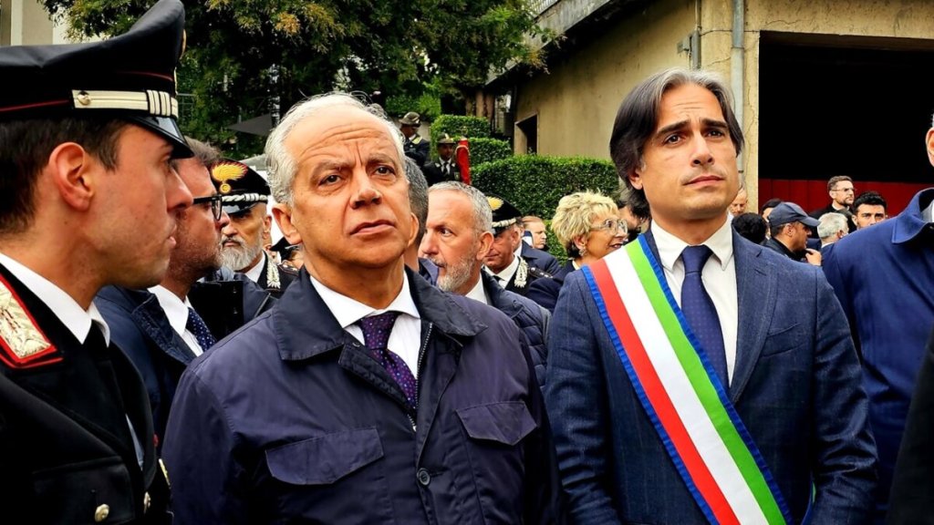 Santo Stefano Caserma Falcomatà Piantedosi