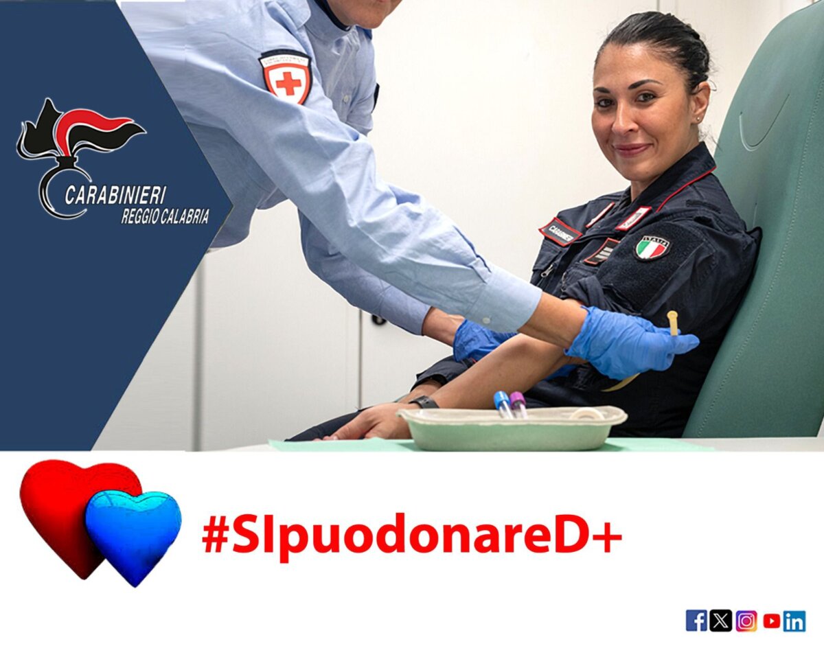 Donazione Sangue Comando Prov Carabinieri GOM 6