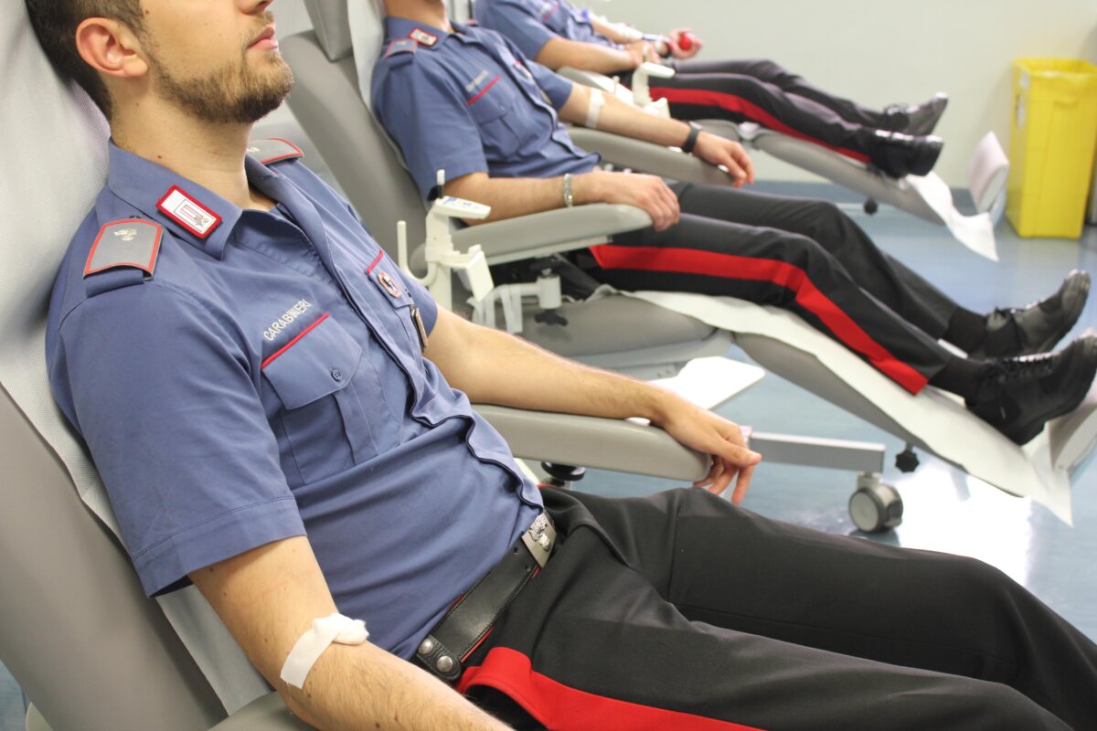 Donazione Sangue Comando Prov Carabinieri GOM 7