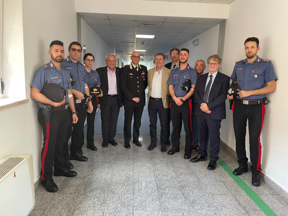 Donazione Sangue Comando Prov Carabinieri GOM Gruppo