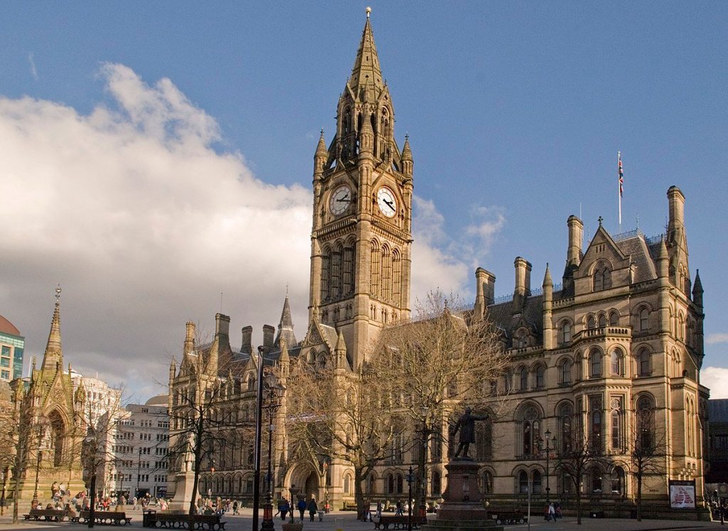 Manchester Town Hall From Lloyd St