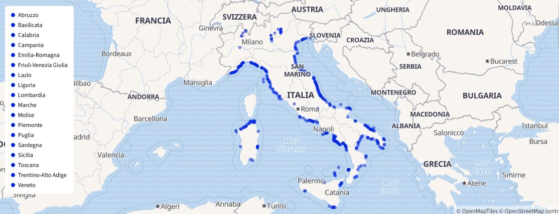 Bandiera Blu Spiagge Calabria