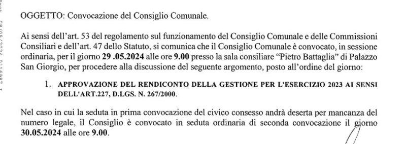 Consiglio Comunale