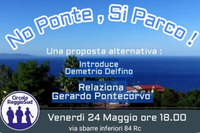Reggio Sud No Ponte Si Parco