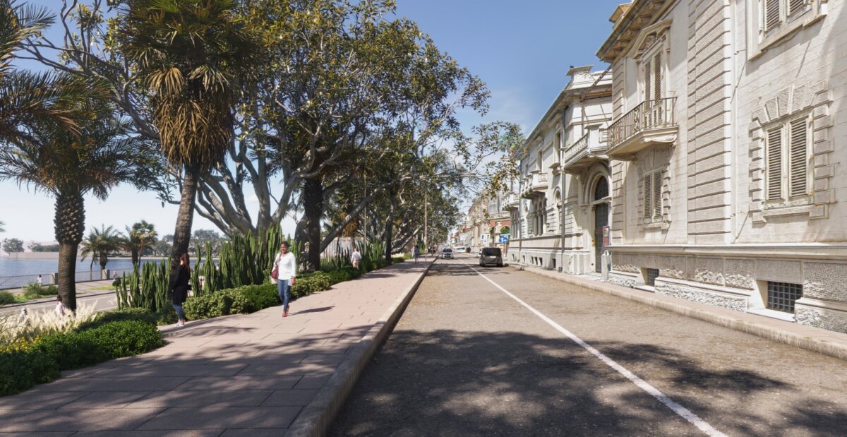 Via Marina Riqualificazione Render Reggio Calabria