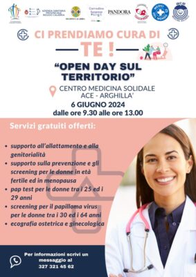 6 GIUGNO 2024 CI PRENDIAMO CURA DI TE
