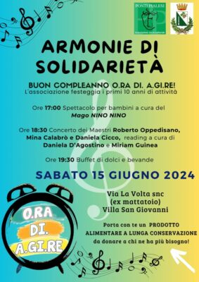 Armonie Di Solidarietà 2024