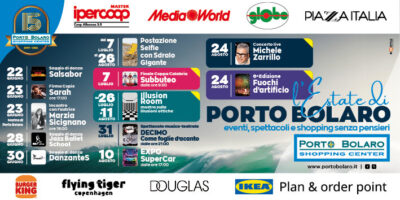 PORTO BOLARO Programma Estate