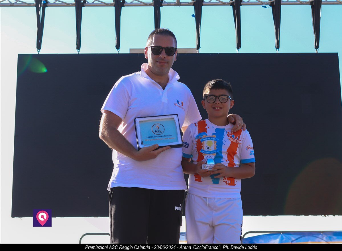 Premiazioni ASC 2024 2