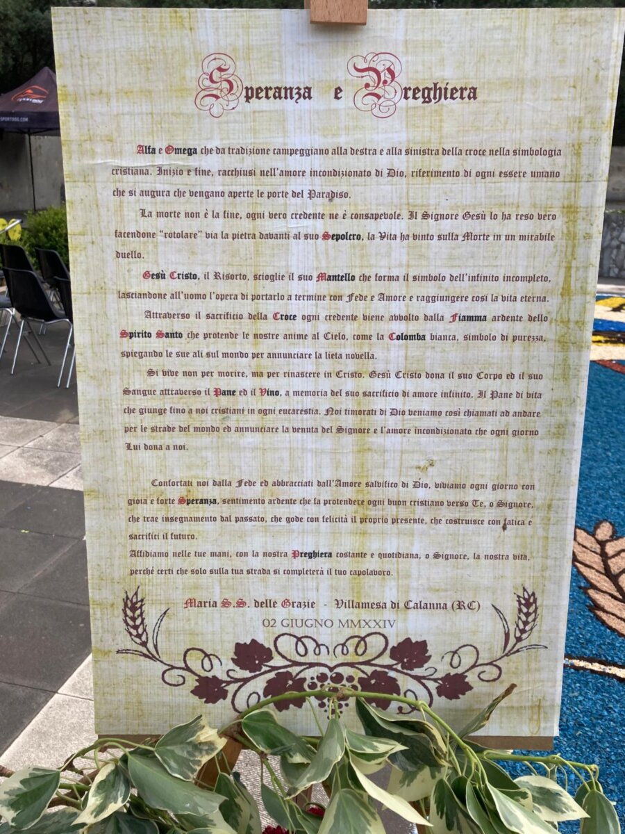 Speranza E Preghiera Infioratavillamesa