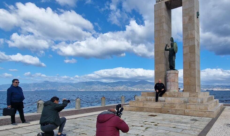 Un Momento Delle Riprese