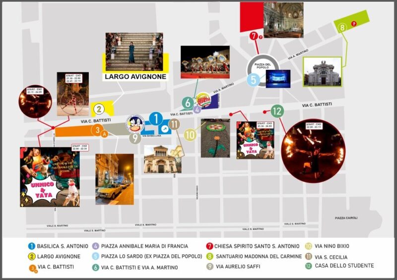 Mappa Eventi Notte Bianca