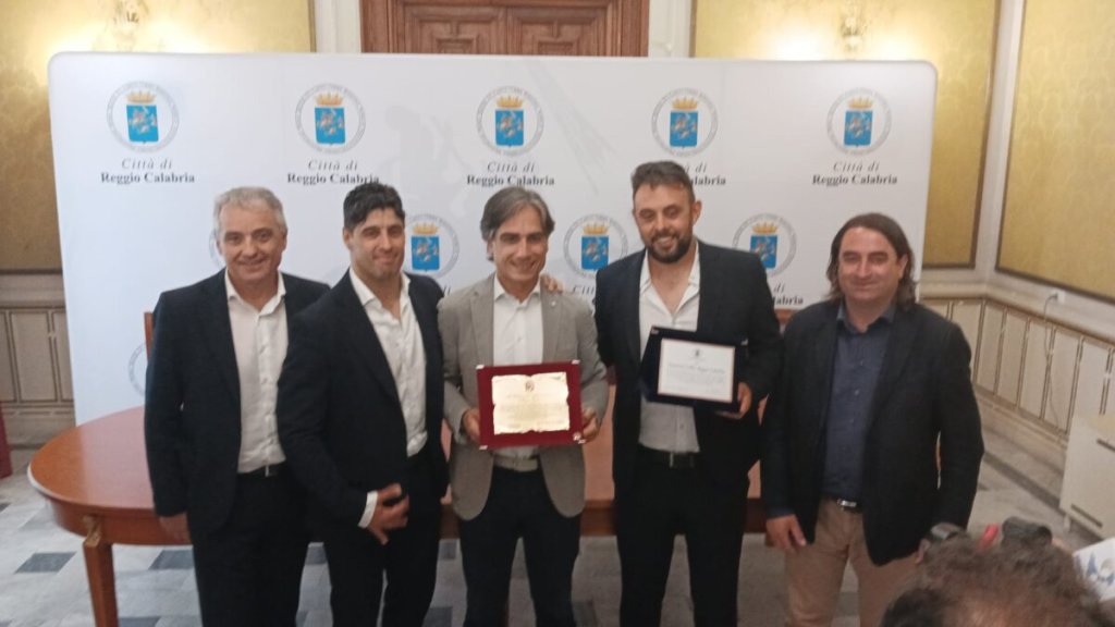 Targhe Domotek Amministrazione Reggio Calabria Sindaco