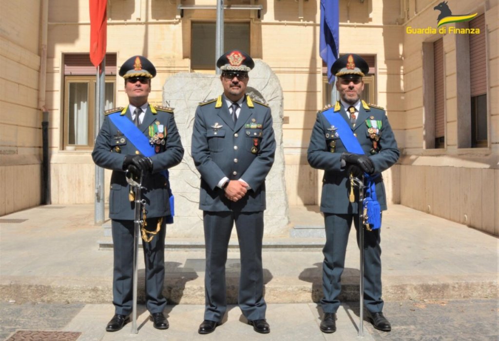 Cerimonia Avvicendamento Guardia Finanza Rc