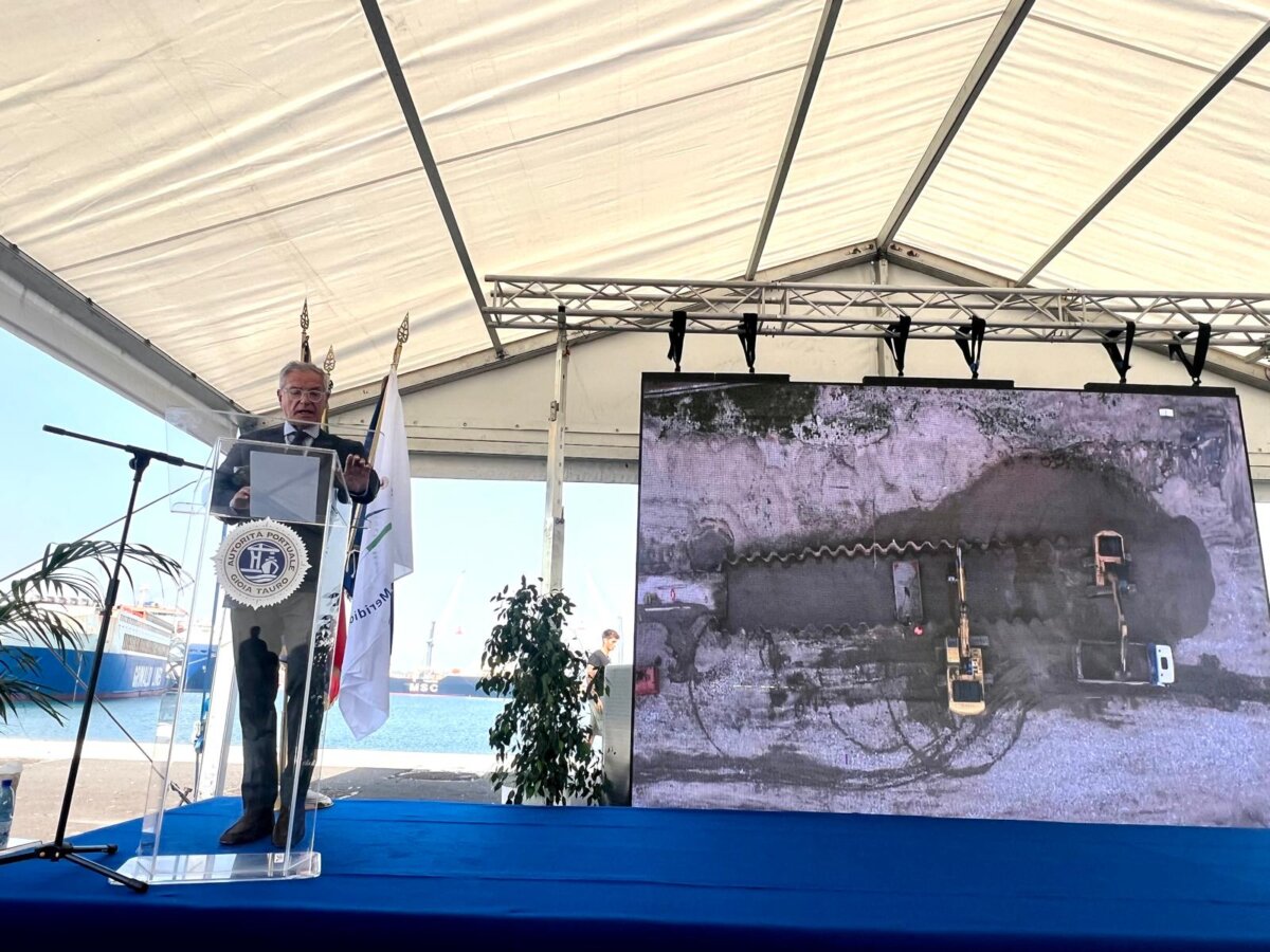 Inaugurazione Banchina Porto Gioia Tauro 1