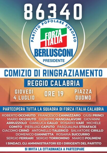 LOCANDINA COMIZIO RINGRAZIAMENTO FI