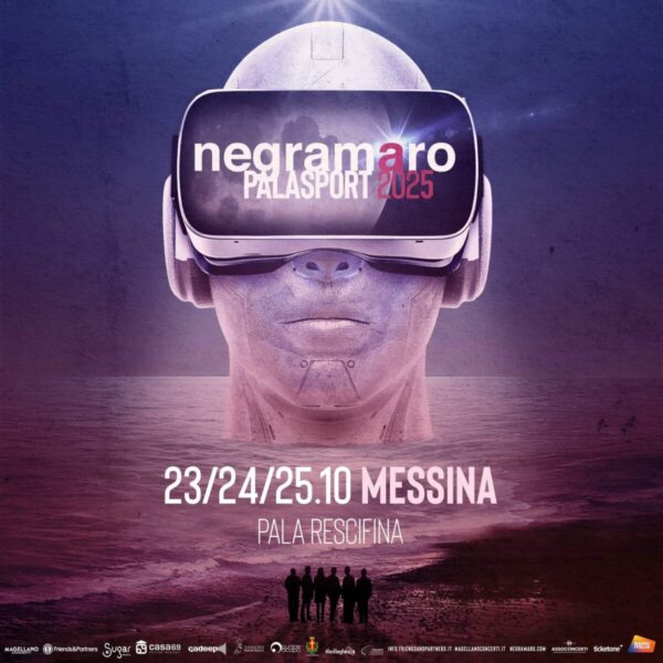 Locandina Concerti Negramaro Messina