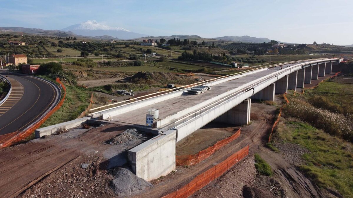 PALERMO – CATANIA Tratta Bicocca Catenanuova Italia 09