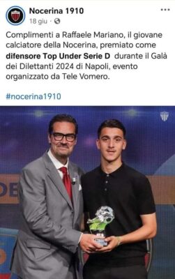 Raffaele Mariano Premiato
