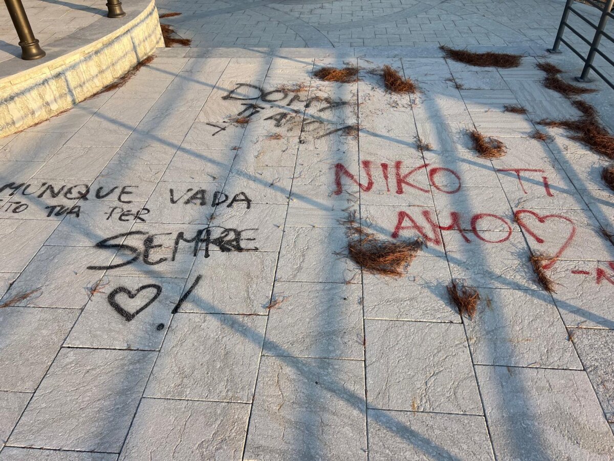 Atto Vandalico Collina Pentimele 2