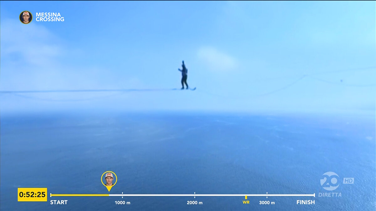 Jaan Roose Slackline Stretto Di Messina