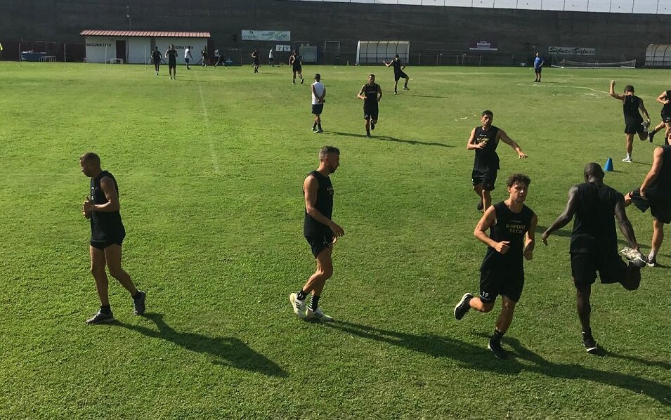 Allenamento Reggina 2024