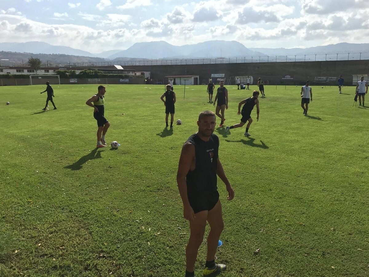 Barillà Reggina Allenamento