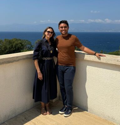 Elda Alvigini E Filippo Quartuccio Al Museo