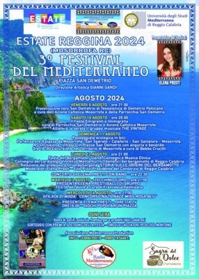 Programma Festival Del Mediterraneo