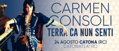 Carmen Consoli Catonateatro Locandina