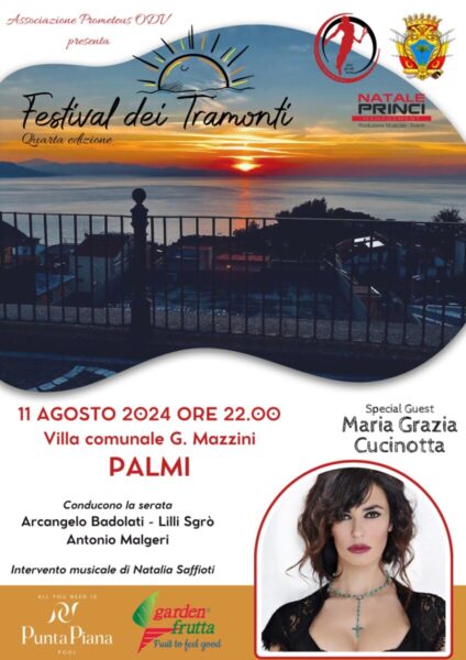 Festival Del Tramonti Palmi Locandina