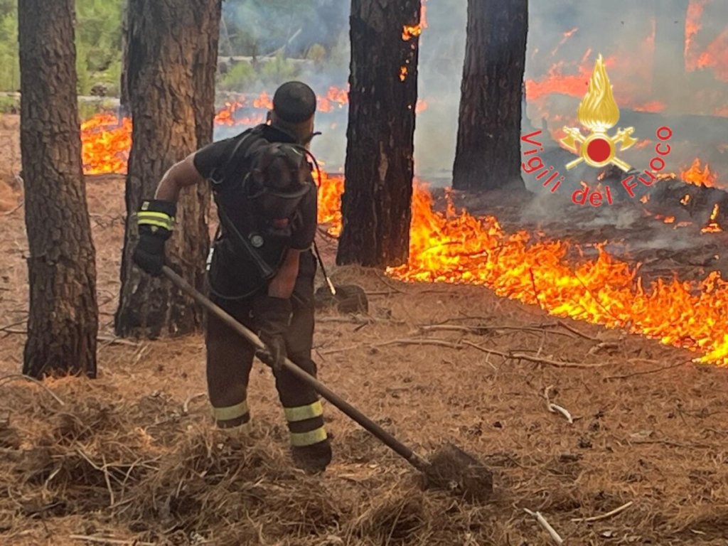 Incendio Bagaladi