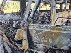 Incendio Doloso Furgone Borgo Crocre (2)