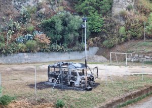 Incendio Doloso Furgone Borgo Crocre (4)