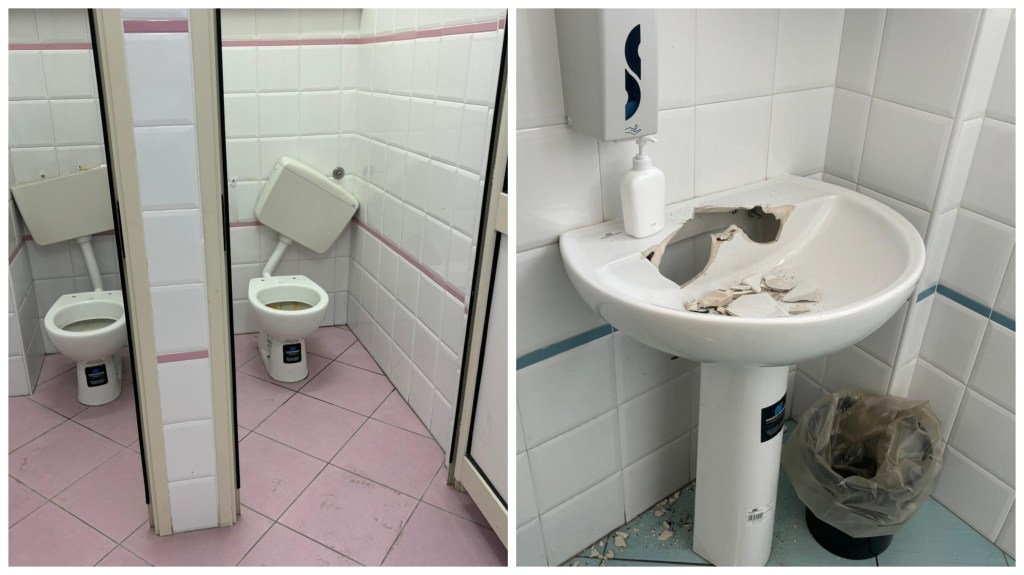 Atto Vandalico Scuola Scopelliti Larizza 1