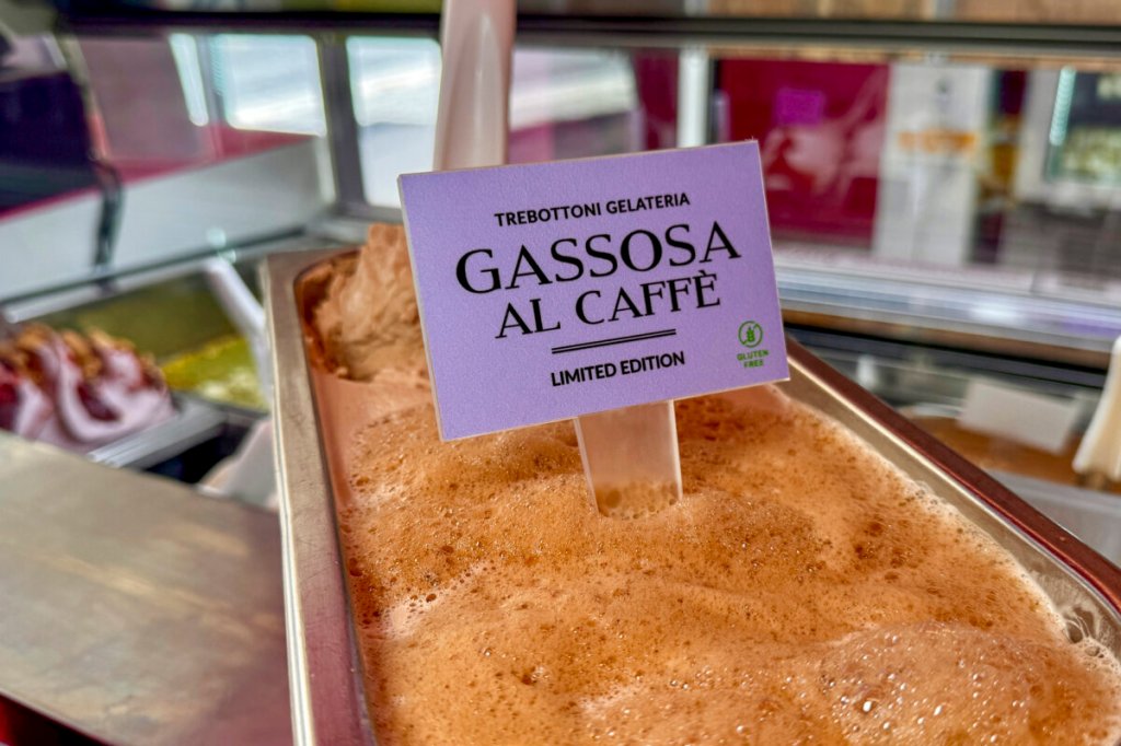 Gelateria Trebottoni Gusto Gassosa Caffè