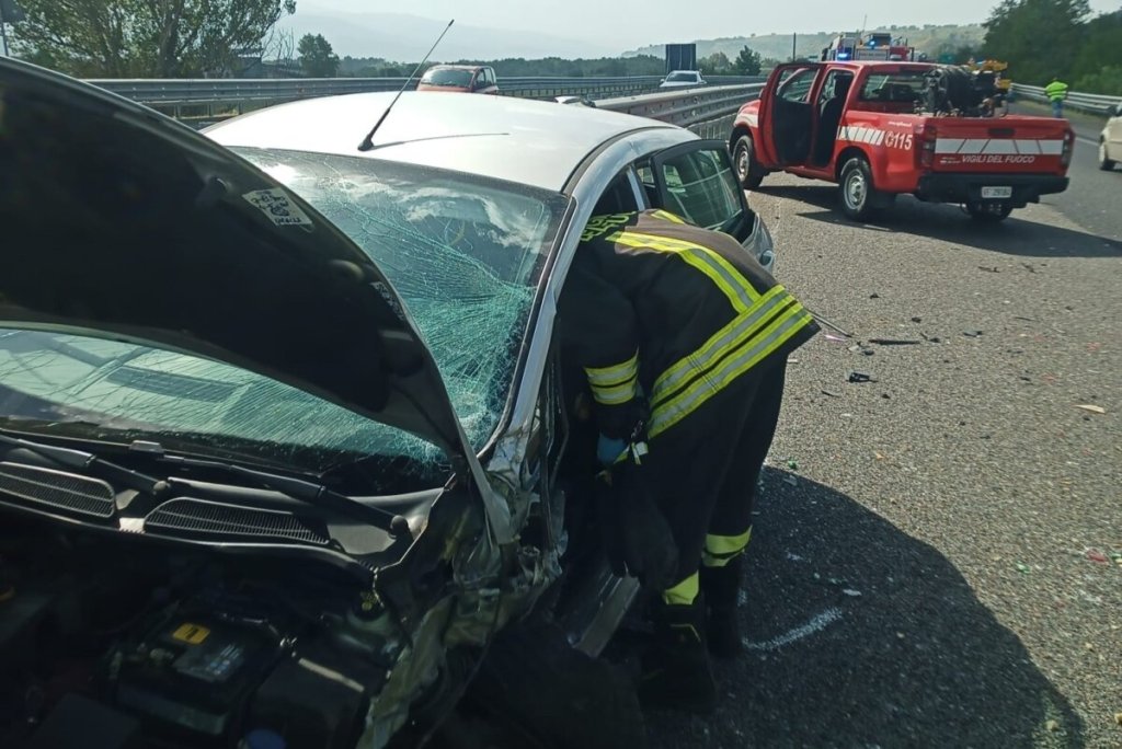 Incidente Frontale A2
