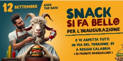 Locandina Snack Garage