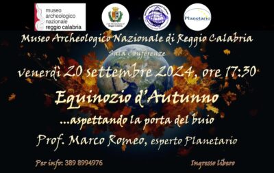 Planetarium Pythagoras Locandina Equinozio Autunno