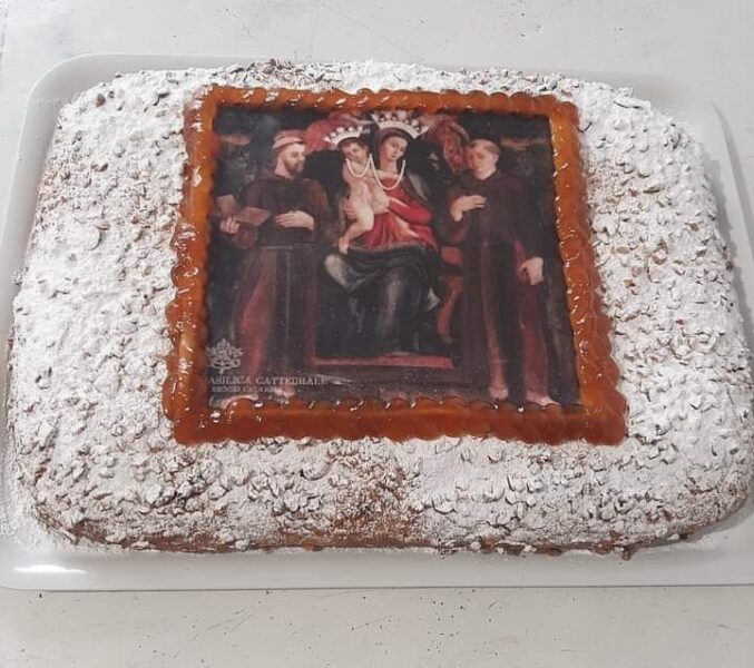 Torta Della Nonna Dedicata Alla Madonna Della Consolazione