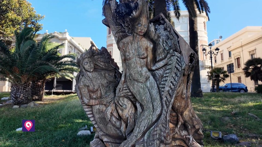 Scultura sette Sirene lungomare rc