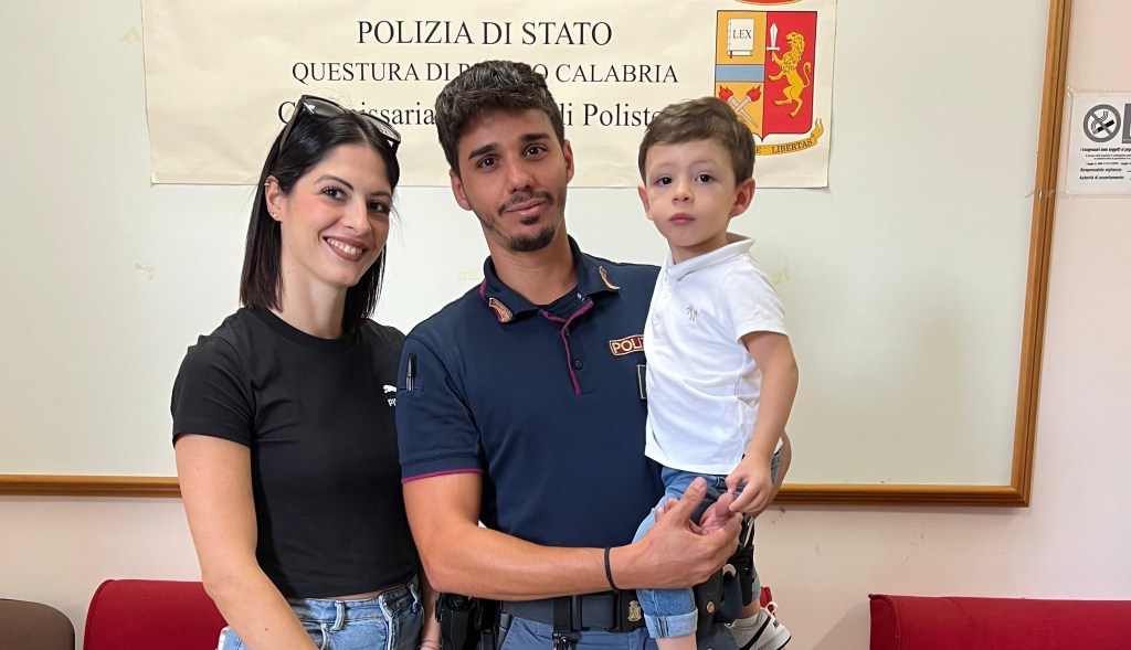 bimbo salvato polistena