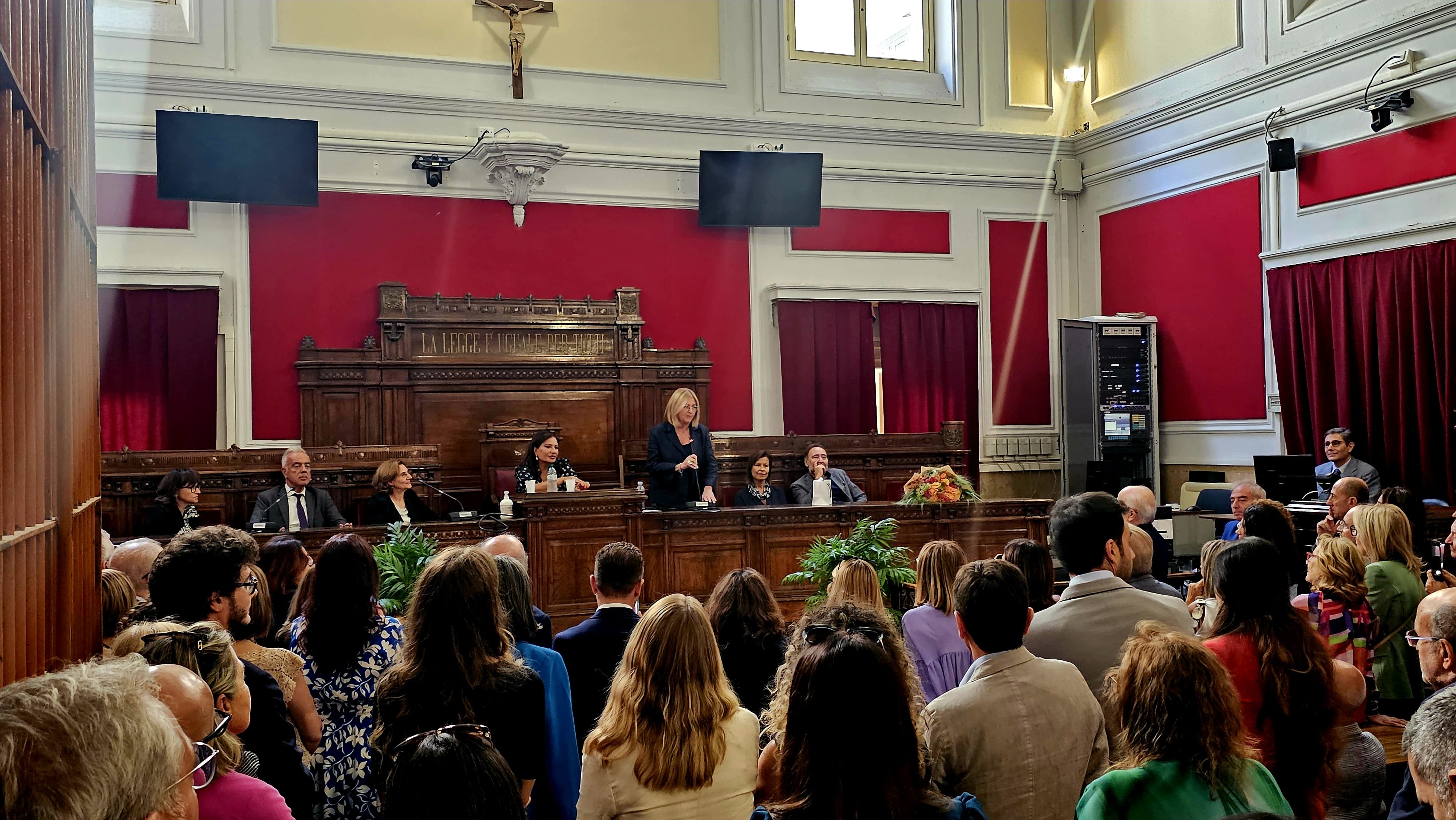 cerimonia commiato presidente tarzia