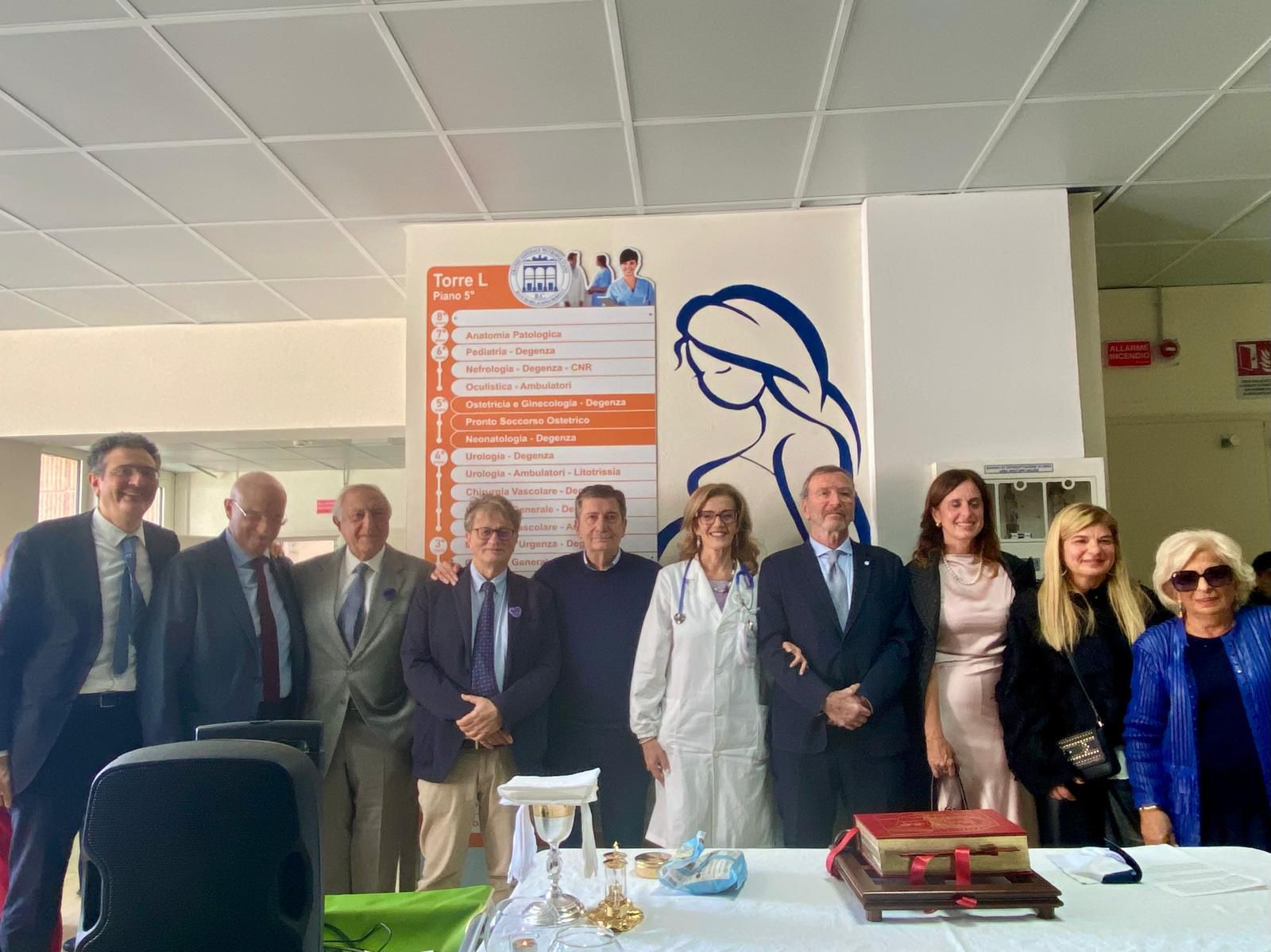Intitolazione Neonatologia e TIN dr Pasquale Serrao e dr Antonino Nicolò