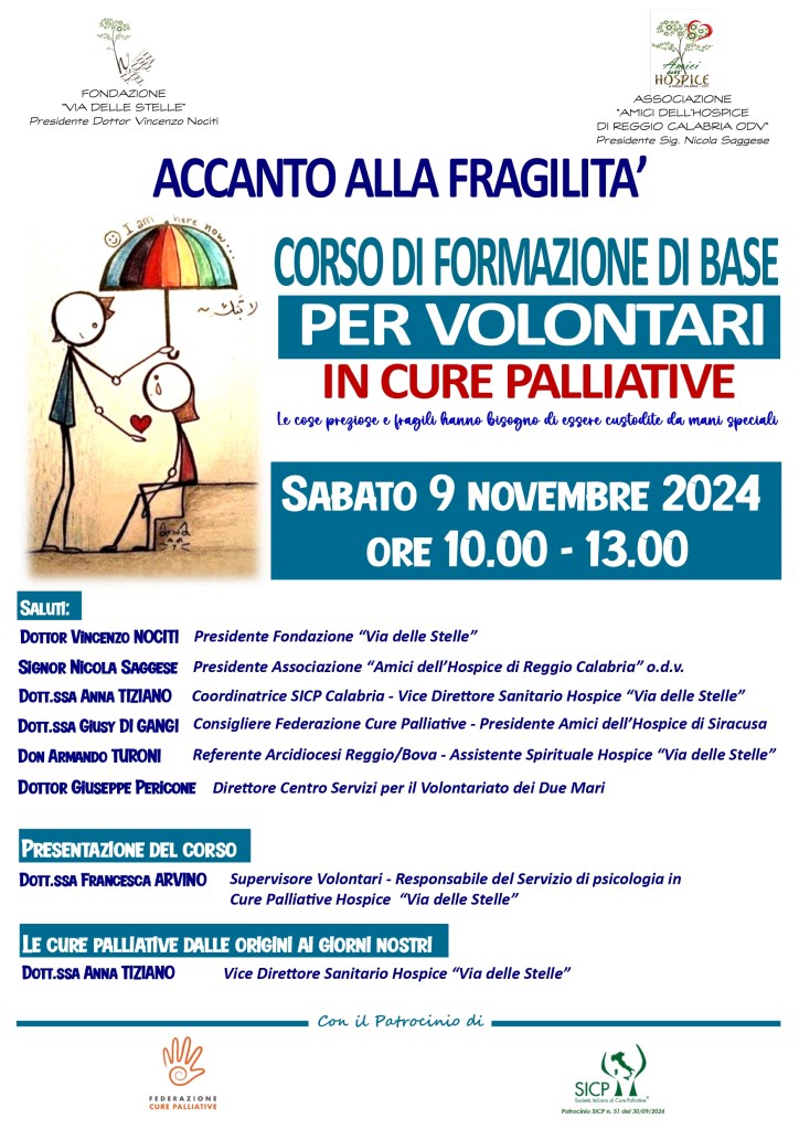 Locandina Corso Formazione Volontari Nov page