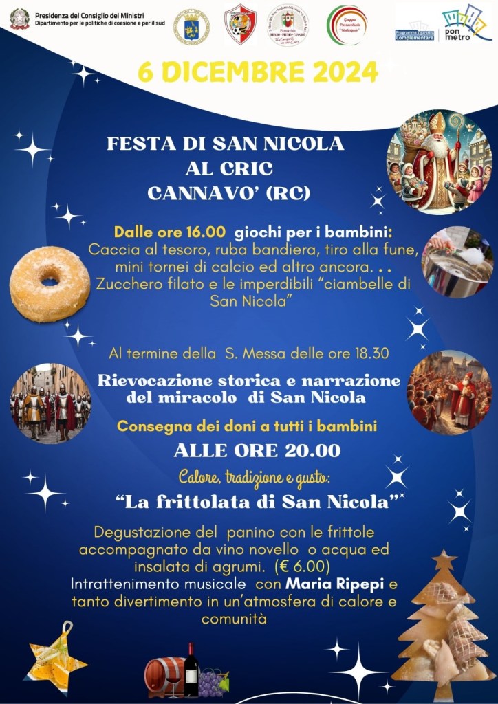 Rievocazione miracolo San Nicola a Cannavò Locandina