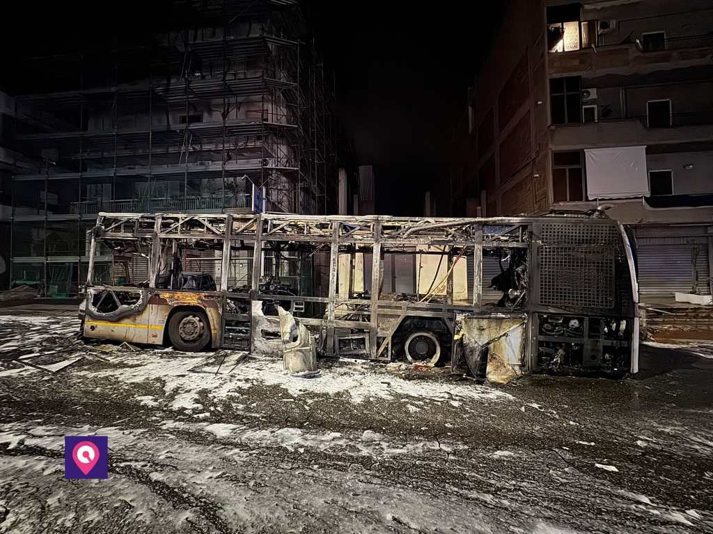 incendio autobus atam reggio calabria ()