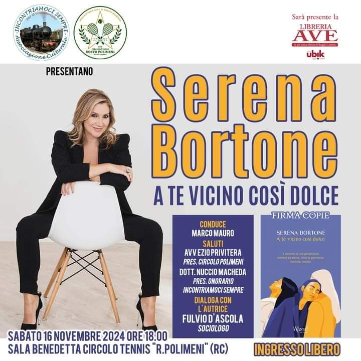 locandina serena bortone