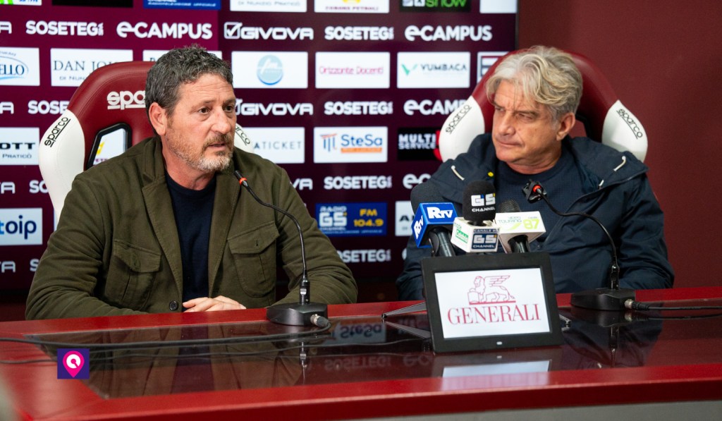 reggina bruno trocini conferenza giuseppe bonanno ()